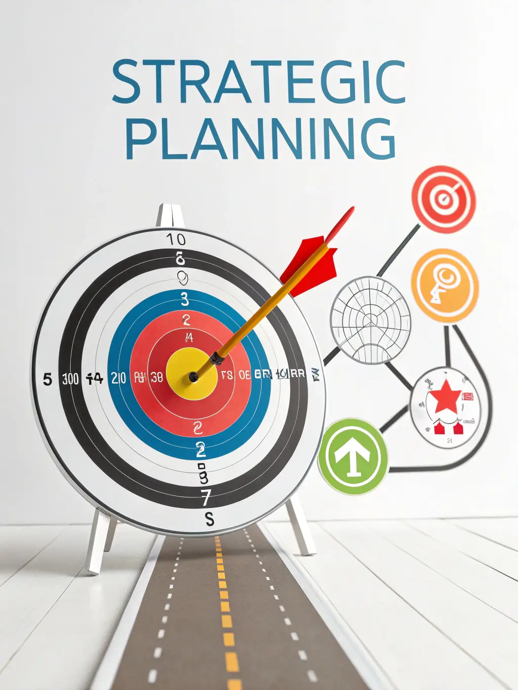 An image illustrating a strategic roadmap with milestones representing future-use claims. The image should convey foresight and strategic planning.